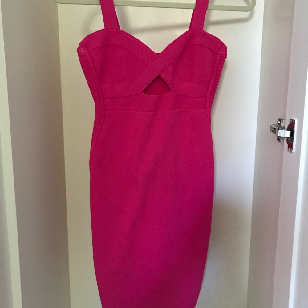 NBD (revolve) pink bodycon dress